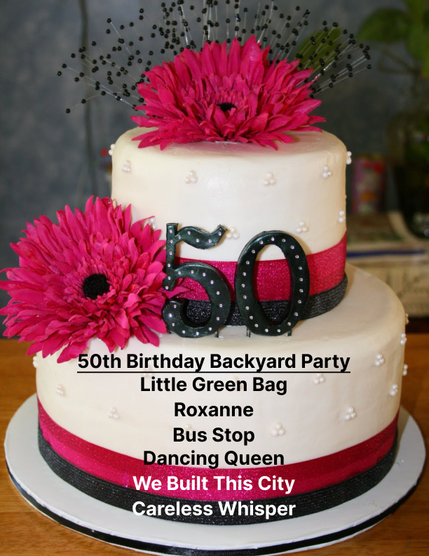 50th Birthday Backyard Party Seattle